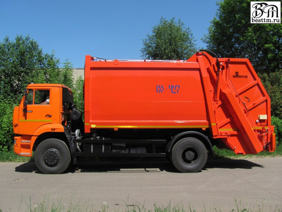 Мусоровоз с задней загрузкой КО-427-72 Мусоровоз с задней загрузкой КО-427-72