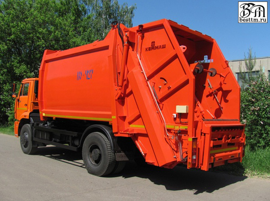 Мусоровоз с задней загрузкой КО-427-72 Мусоровоз с задней загрузкой КО-427-72