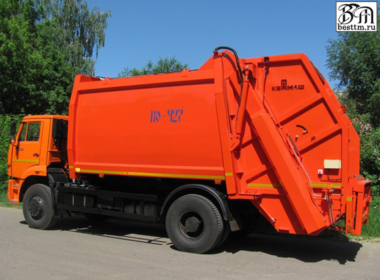 Мусоровоз с задней загрузкой КО-427-72 Мусоровоз с задней загрузкой КО-427-72