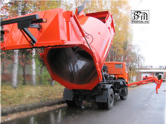 Мусоровоз с боковой загрузкой КО-449-05 Мусоровоз с боковой загрузкой КО-449-05