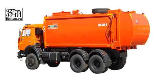 Мусоровоз с боковой загрузкой КО-440-6 Мусоровоз с боковой загрузкой КО-440-6