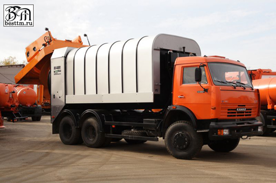 Мусоровоз с задней загрузкой КО-440R1 Мусоровоз с задней загрузкой КО-440R1
