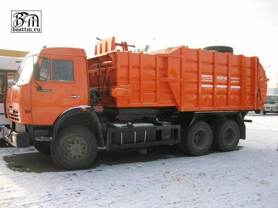 Мусоровоз с боковой загрузкой МКМ-4804 Мусоровоз с боковой загрузкой МКМ-4804