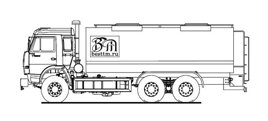 Автоцистерна пищевая Г6-ОПА. Молоковоз, автоцистерна для питьевой воды Автоцистерна пищевая Г6-ОПА. Молоковоз, автоцистерна для питьевой воды