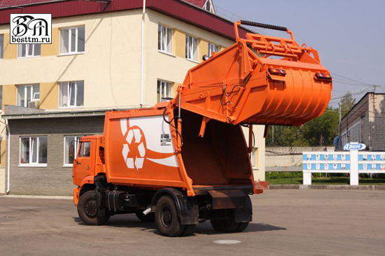 Мусоровоз с задней загрузкой КО-440В Мусоровоз с задней загрузкой КО-440В