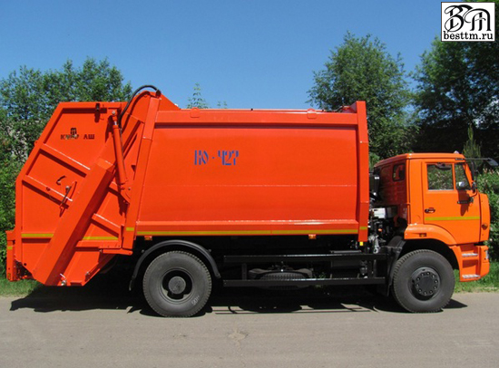 Мусоровоз с задней загрузкой КО-427-72 Мусоровоз с задней загрузкой КО-427-72