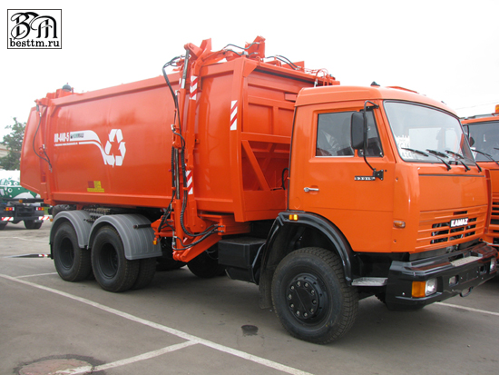Мусоровоз с боковой загрузкой КО-440-5 Мусоровоз с боковой загрузкой КО-440-5
