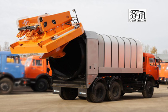 Мусоровоз с задней загрузкой КО-440R1 Мусоровоз с задней загрузкой КО-440R1