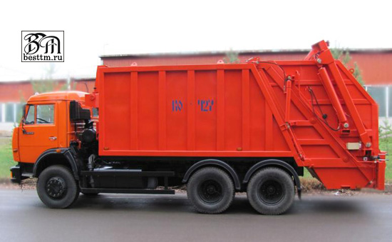 Мусоровоз с задней загрузкой КО-427-01 Мусоровоз с задней загрузкой КО-427-01