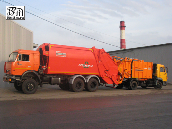 Мусоровоз с задней загрузкой КО-440В1 Мусоровоз с задней загрузкой КО-440В1