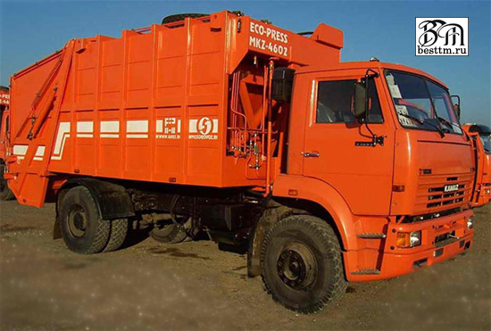 Мусоровоз с задней загрузкой МКЗ-4602 (новое название МК-4441-05) Мусоровоз с задней загрузкой МКЗ-4602 (новое название МК-4441-05)