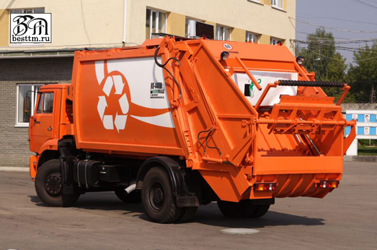 Мусоровоз с задней загрузкой КО-440В Мусоровоз с задней загрузкой КО-440В