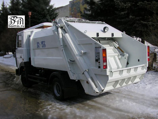 Мусоровоз с задней загрузкой КО-456 Мусоровоз с задней загрузкой КО-456
