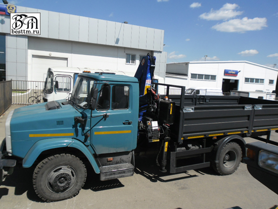 Кранманипулятор ЗИЛ W43221 Кранманипулятор ЗИЛ W43221