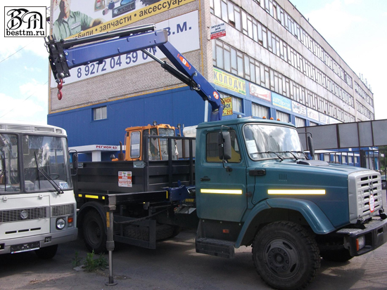 Кранманипулятор ЗИЛ W43221 Кранманипулятор ЗИЛ W43221