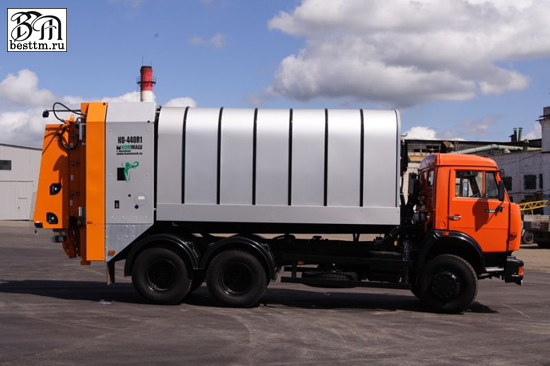 Мусоровоз с задней загрузкой КО-440R1 Мусоровоз с задней загрузкой КО-440R1