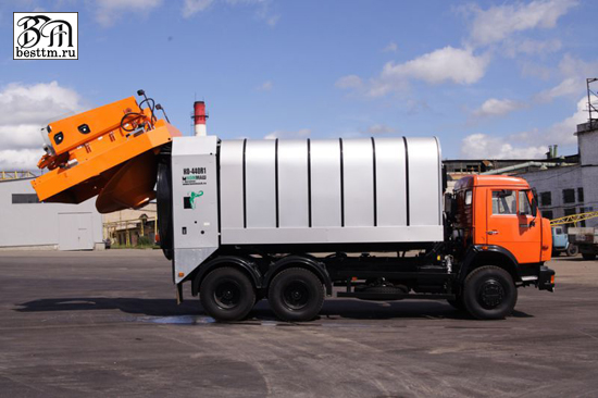 Мусоровоз с задней загрузкой КО-440R1 Мусоровоз с задней загрузкой КО-440R1