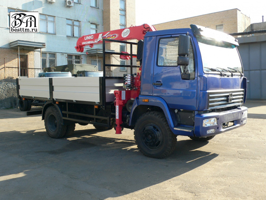 Кран манипулятор ЗИЛ R310 с КМУ UNIC RV-343 Кран манипулятор ЗИЛ R310 с КМУ UNIC RV-343