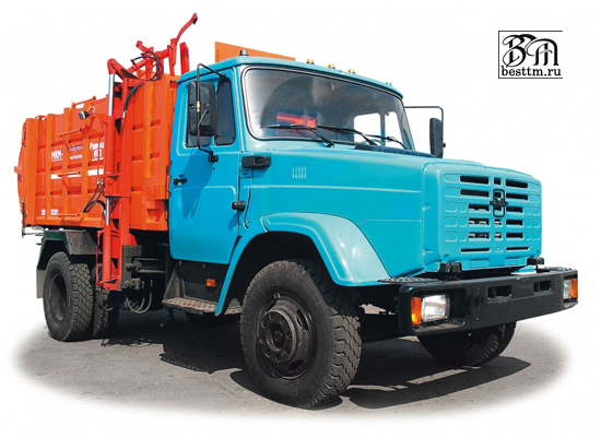 Мусоровоз с задней загрузкой МКЗ-22703 Мусоровоз с задней загрузкой МКЗ-22703