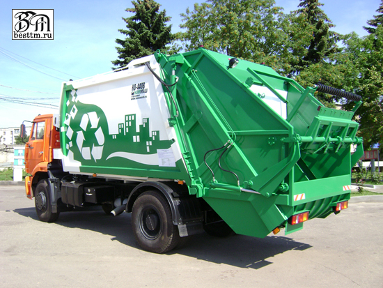 Мусоровоз с задней загрузкой КО-440В Мусоровоз с задней загрузкой КО-440В