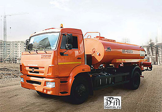 Автогудронатор ДС-43253 с окрашенной внешней оболокой цистерны Автогудронатор ДС-43253 с окрашенной внешней оболокой цистерны