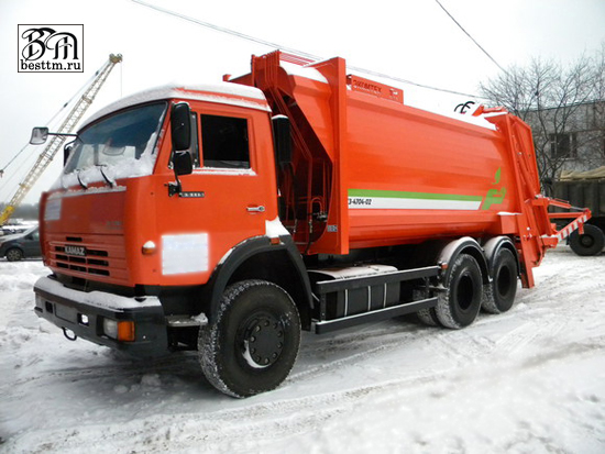 Мусоровоз с задней загрузкой МКЗ-4704 (новое название МК-4441-07) Мусоровоз с задней загрузкой МКЗ-4704 (новое название МК-4441-07)