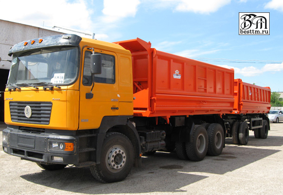 Китайский самосвал SHAANXI 655181 (бок. разгрузка) Китайский самосвал SHAANXI 655181 (бок. разгрузка)
