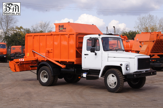 Мусоровоз с задней загрузкой КО-440 Мусоровоз с задней загрузкой КО-440