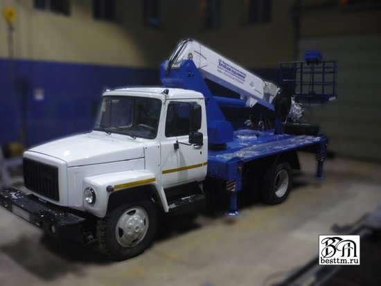 Автоподъемник ВИПО-24-01 на базе шасси ГАЗ-3309 Автоподъемник ВИПО-24-01 на базе шасси ГАЗ-3309